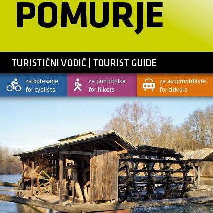 Pomurje 1:40.000, turistična karta z vodnikom