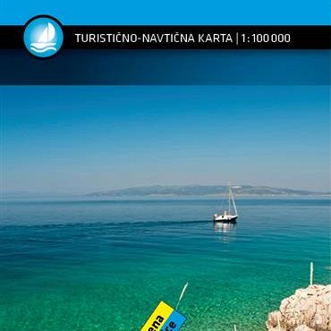 Severna, Srednja in Južna Dalmacija – Komplet – 1:100.000, turistično-navtična karta