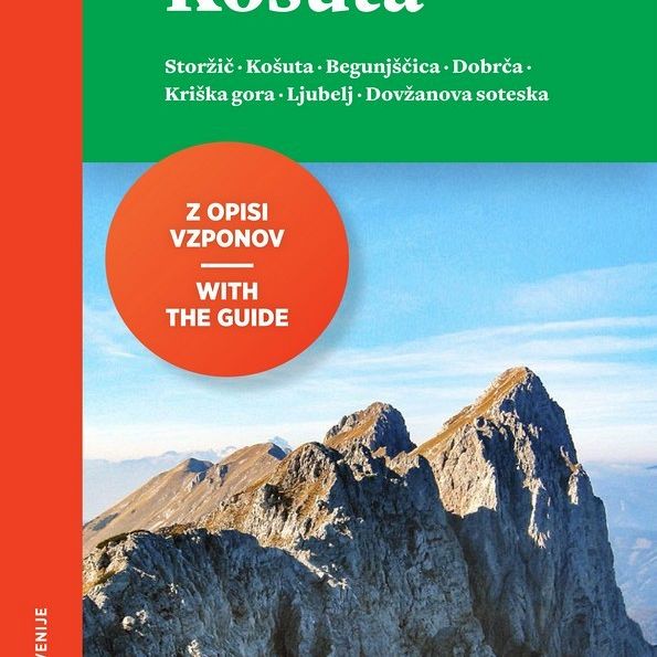 Storžič in Košuta, planinska karta