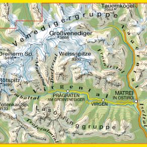 TABACCO 75. Venedigergruppe, Matrei, Virgental, Tauerntal