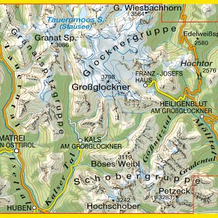 TABACCO 76. Glocknergruppe, Matrei, Kals, Heiligenblut