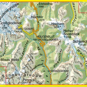 TABACCO 80. Sonnblick, Grossglockner, Heiligenblut