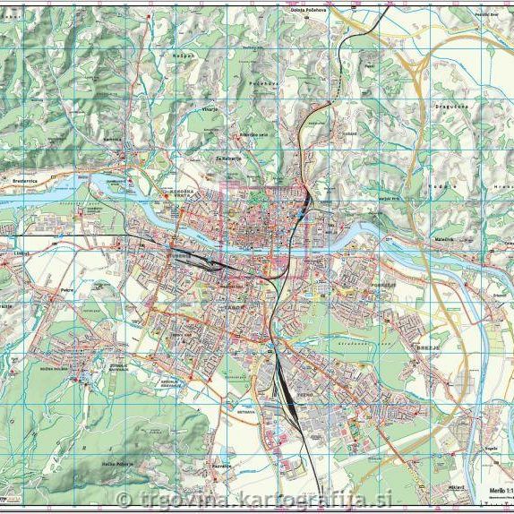 Maribor, mestna karta